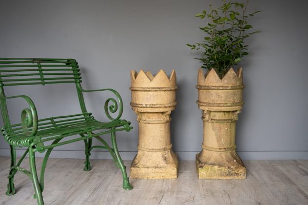 antique french garden Arras dining chairs with armrests