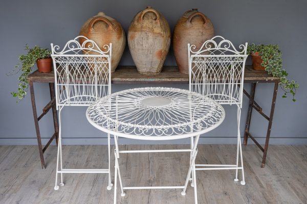 garden folding table and chair set