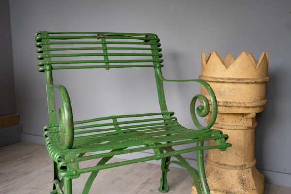 original antique garden dining chair from Arras France