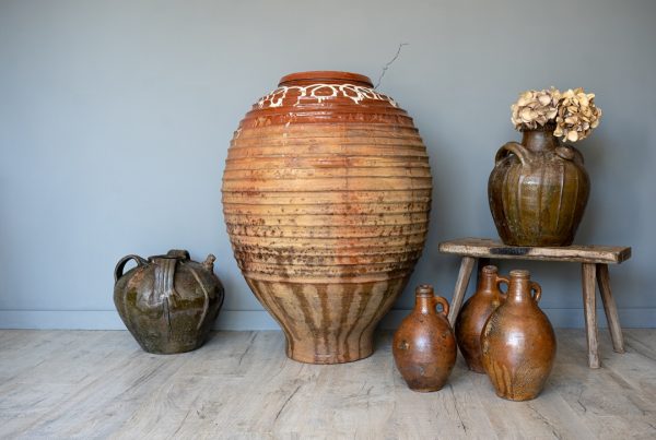 antique terracotta pot