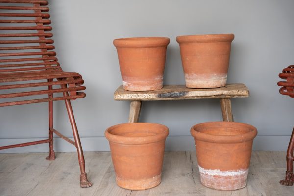 set of antique Darlaston pots