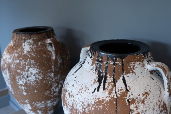 terracotta earthenware pots