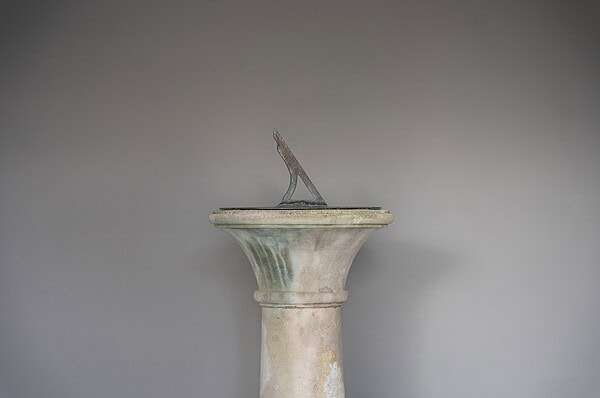 Antique Portland Stone garden sundial