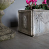 decorative antique garden lead planter