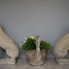 garden dog statue for sale uk