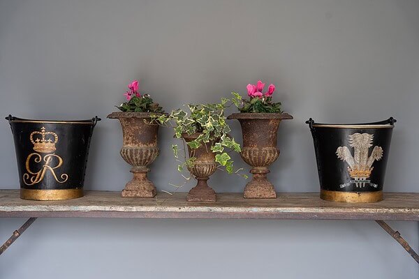 unusual ideas for indoor planters with antique appeal