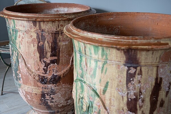 pair of Antique Anduze Vases