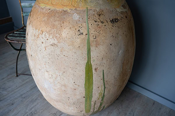 traditional antique French terracotta pottery Biot