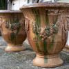 a pair of extra large garden planters