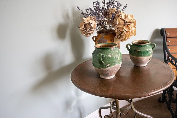 antique garden bistro table from Arras France