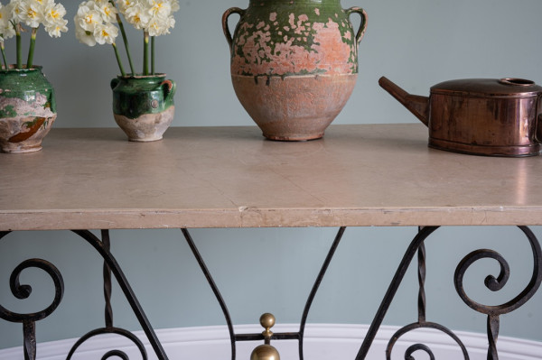garden antique patisserie table
