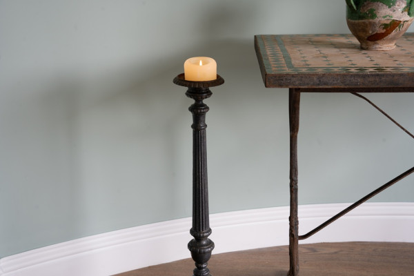 heavy floor standing candlestick