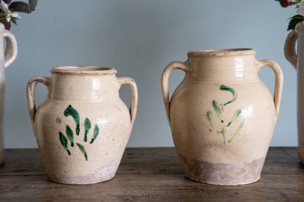 Tree of life antique Italian pots vases for sale