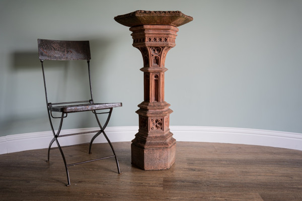 a bird bath for the garden