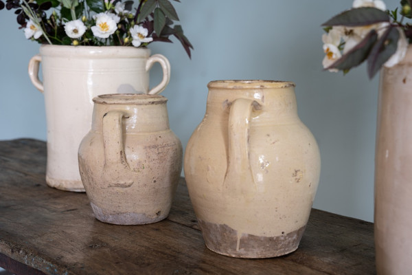a pair of antique italian vases Tree of Life design