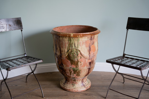 an antique large floor standing French vase