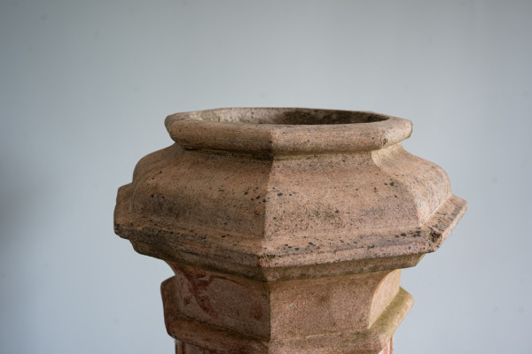 antique chimney stack