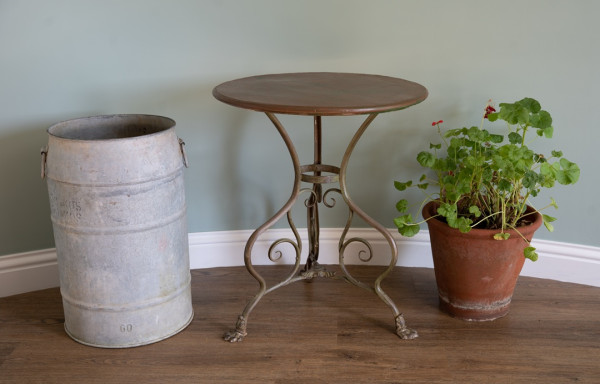 slim galvanised tub