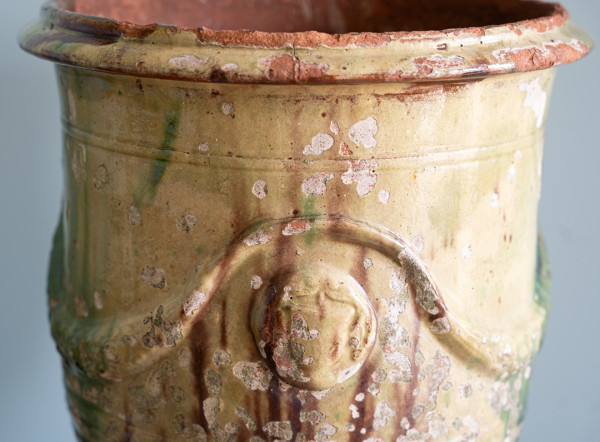 an antique Anduze vase from South of France