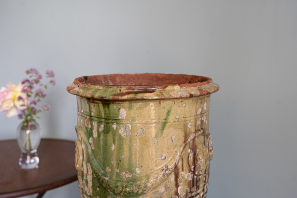 antique French Anduze vase