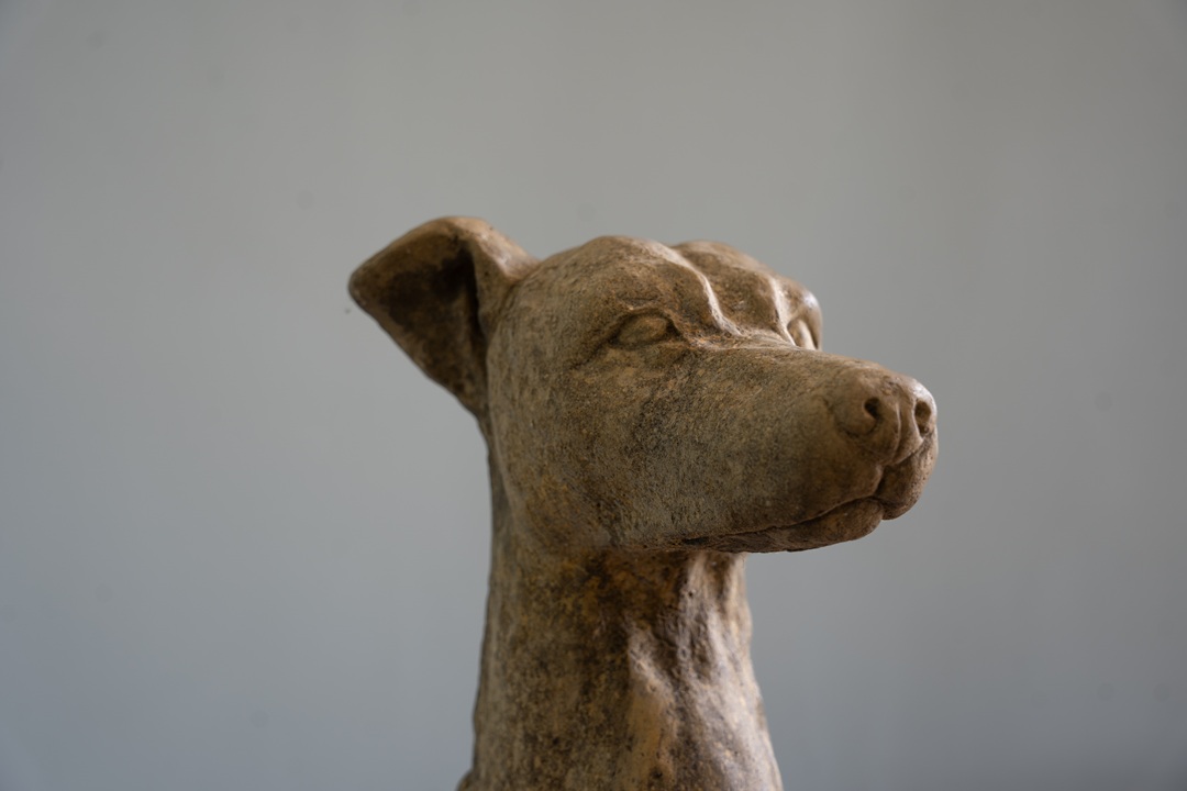 decorative garden dog statues for sale