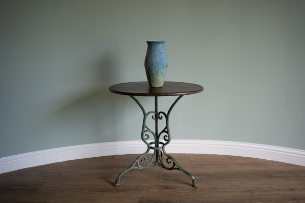 blue antique Turkish vase