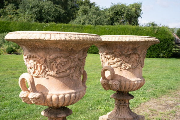 decorative vintage garden urns for sale