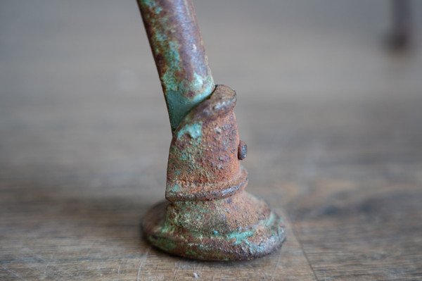 horses hoof feet from Arras Iron bistro table France
