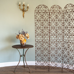 iron garden antique screen