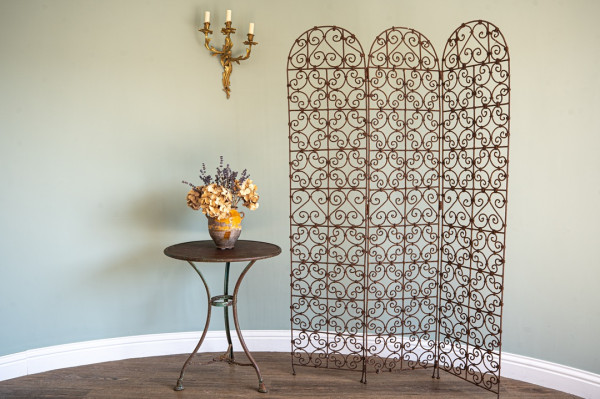 iron garden antique screen