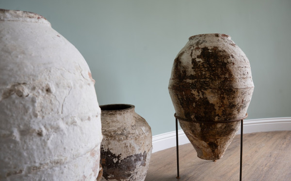 set of three antique Turkish pots for sale
