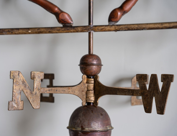 weathered weathervane