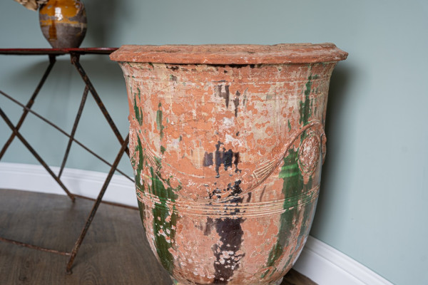 antique French Anduze vase