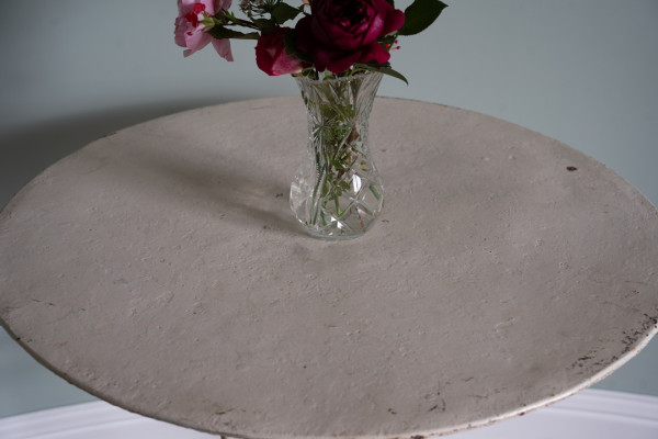 vintage garden bistro table for two persons