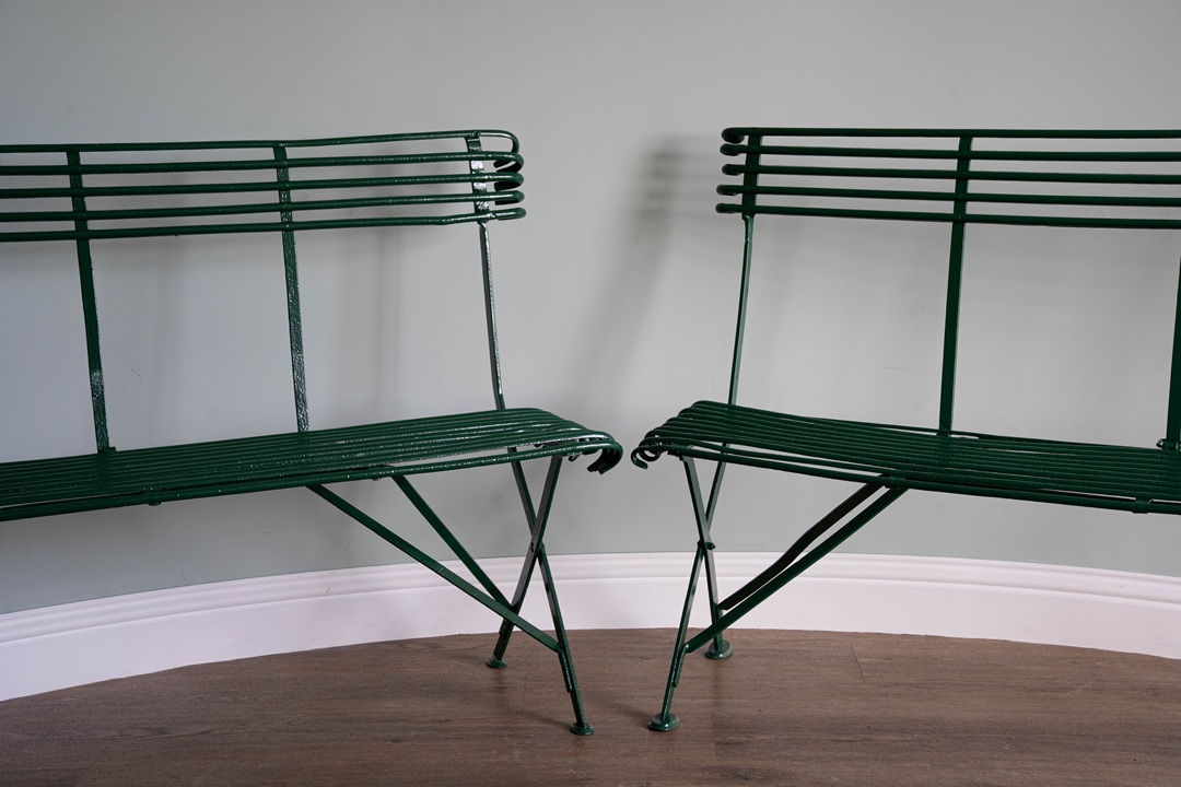 an antique Arras bench