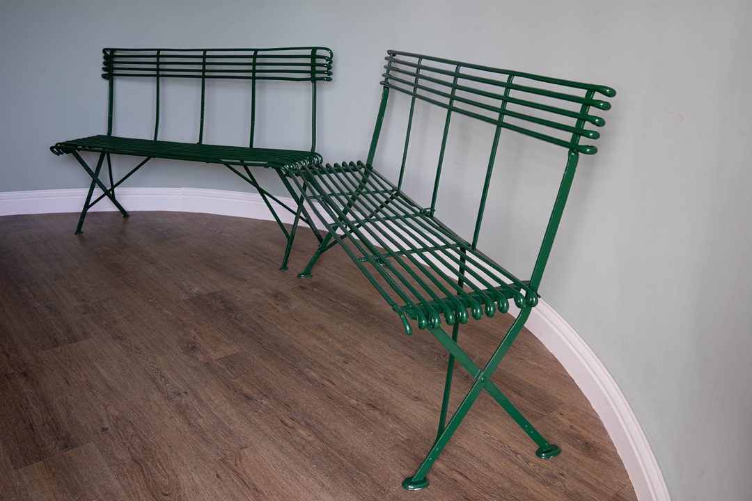 antique Arras garden bench