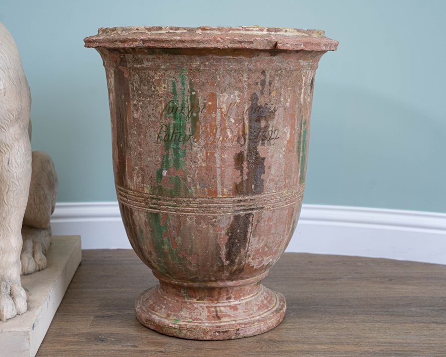 antique French Anduze vase