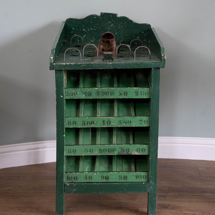 antique French pinball game