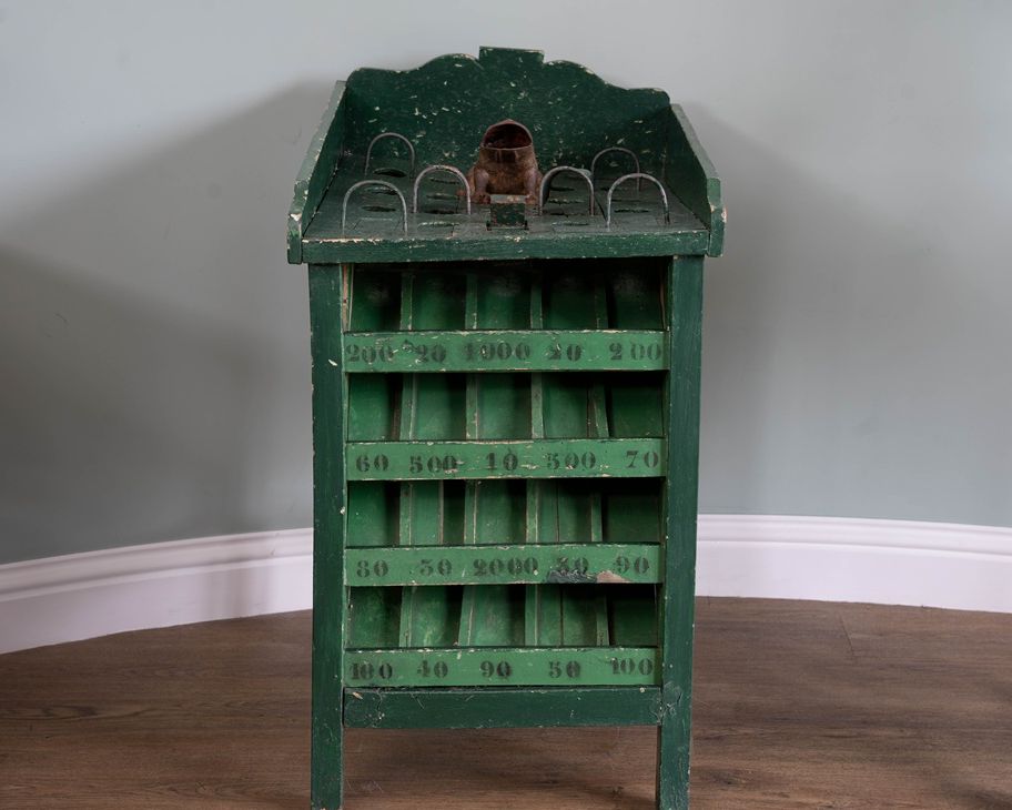 antique French pinball game