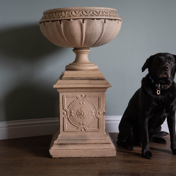 LEFCO Leeds Fire Clay company garden urn for sale