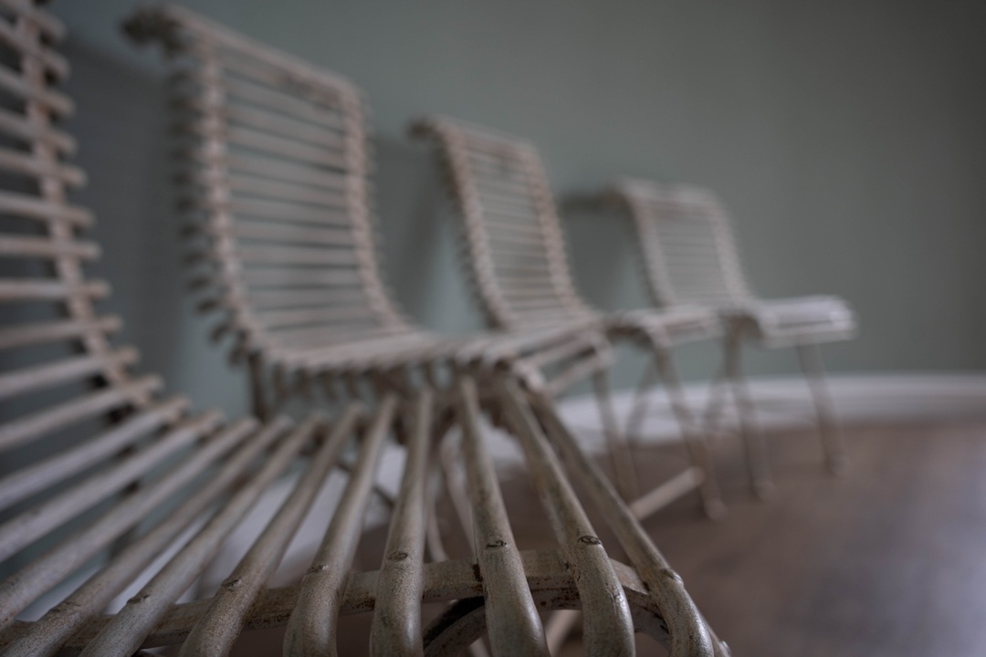 comfortable garden dining chairs from Arras France