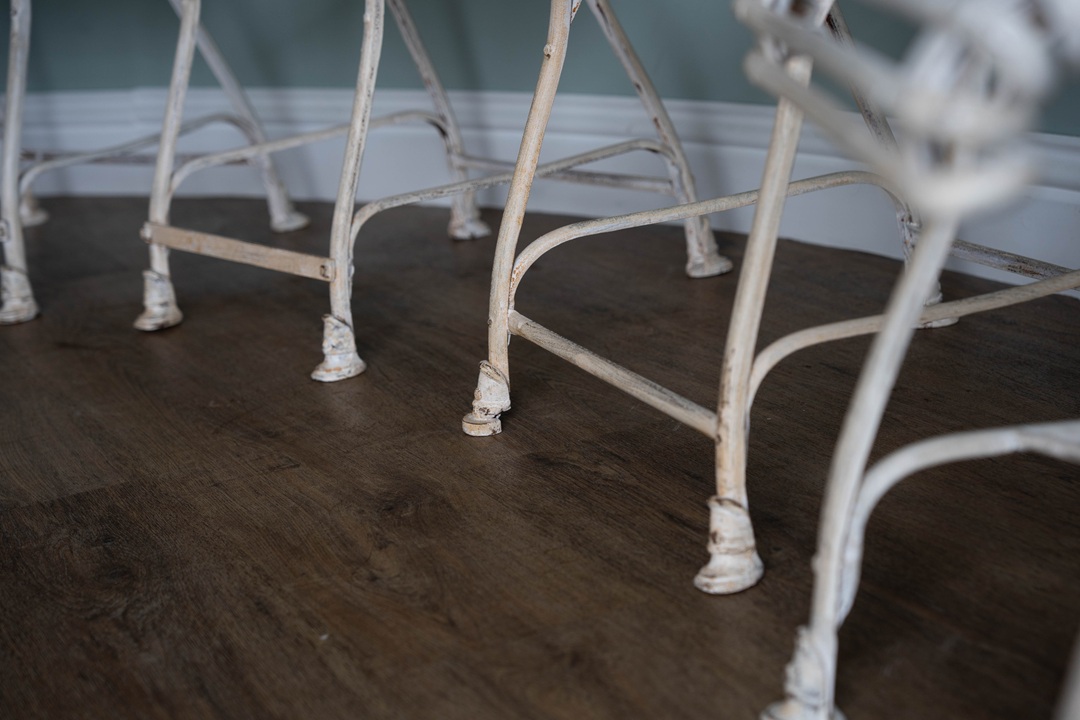 horses hoof feet of the Arras garden chairs circa early 1900's