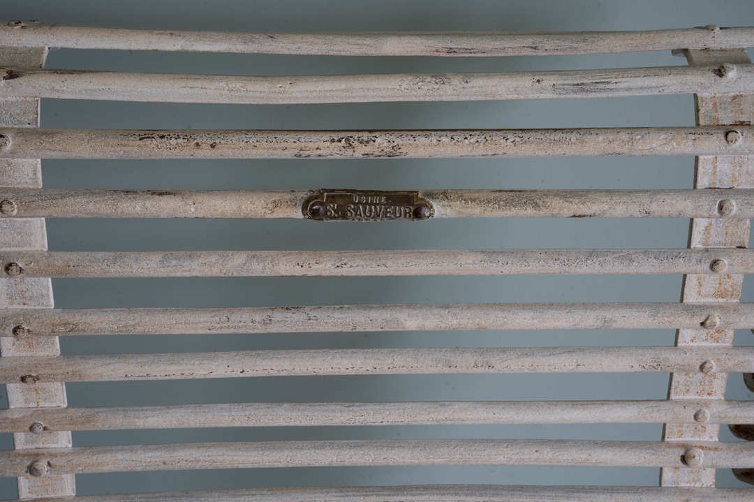 Set of Four Antique Arras Garden Chairs - Image 14