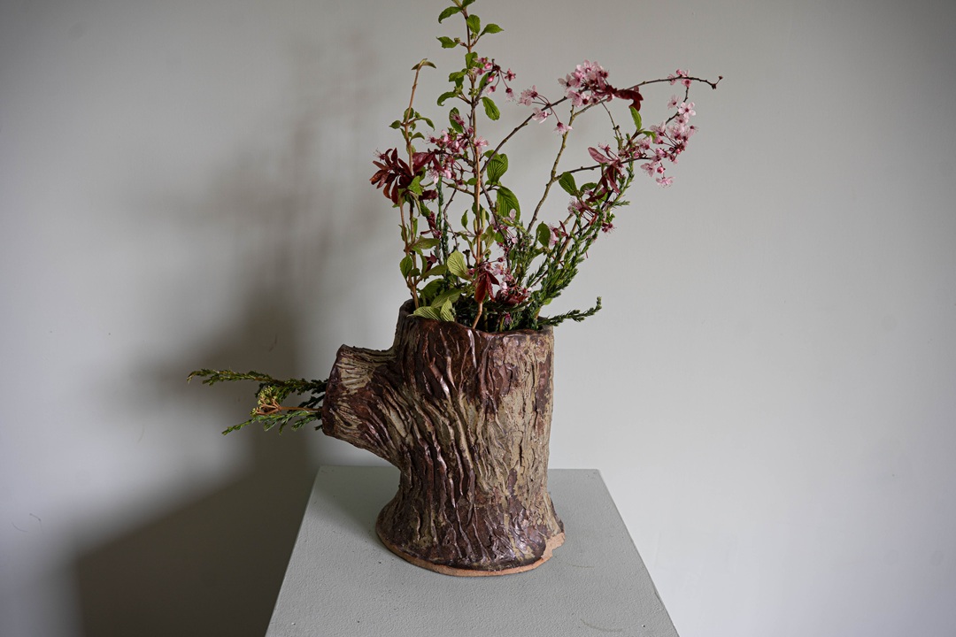 a Victorian Strawberry planter
