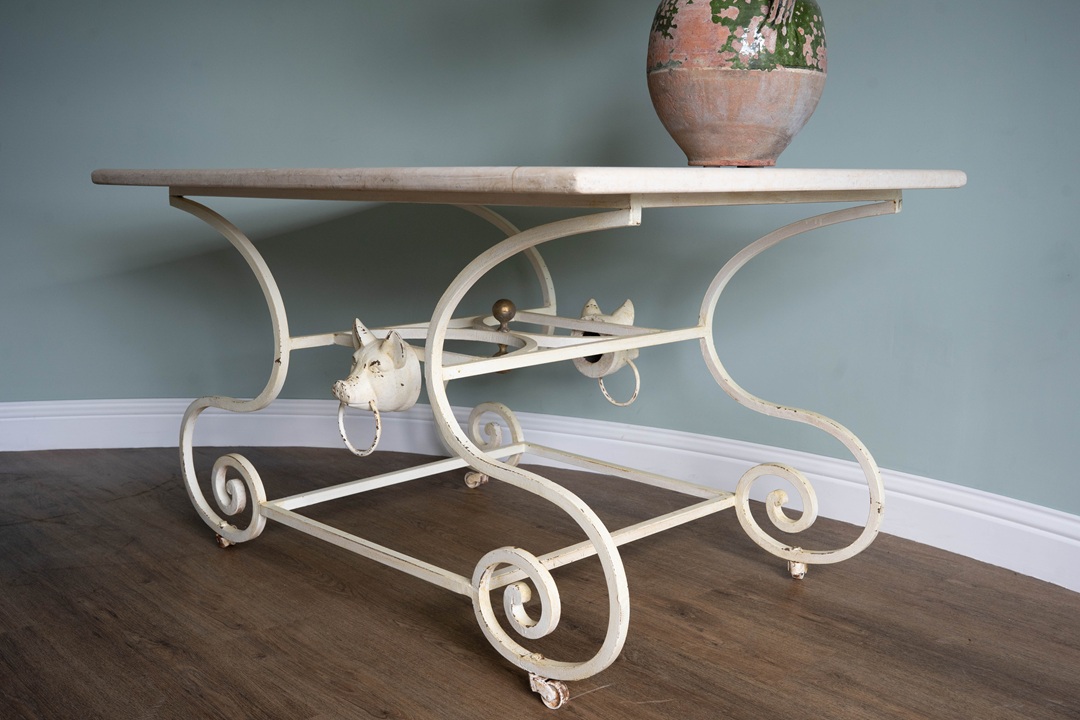 an antique table for sale