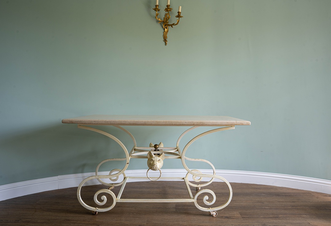 an antique table for sale