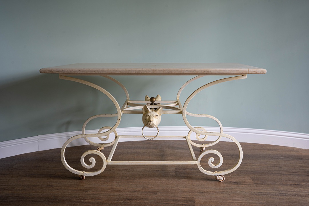 an antique table for sale