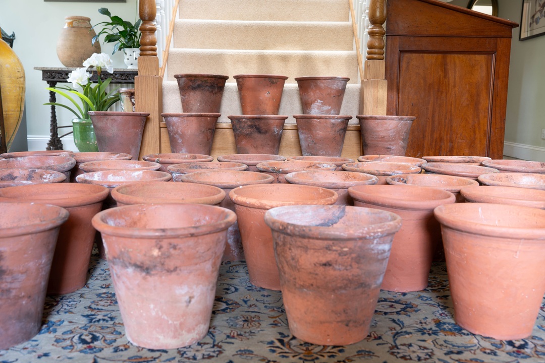 antique terracotta pots Sankey Bulwell