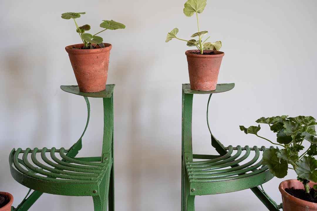 original antique Arras plantstands for sale ideal for corner patios or walls