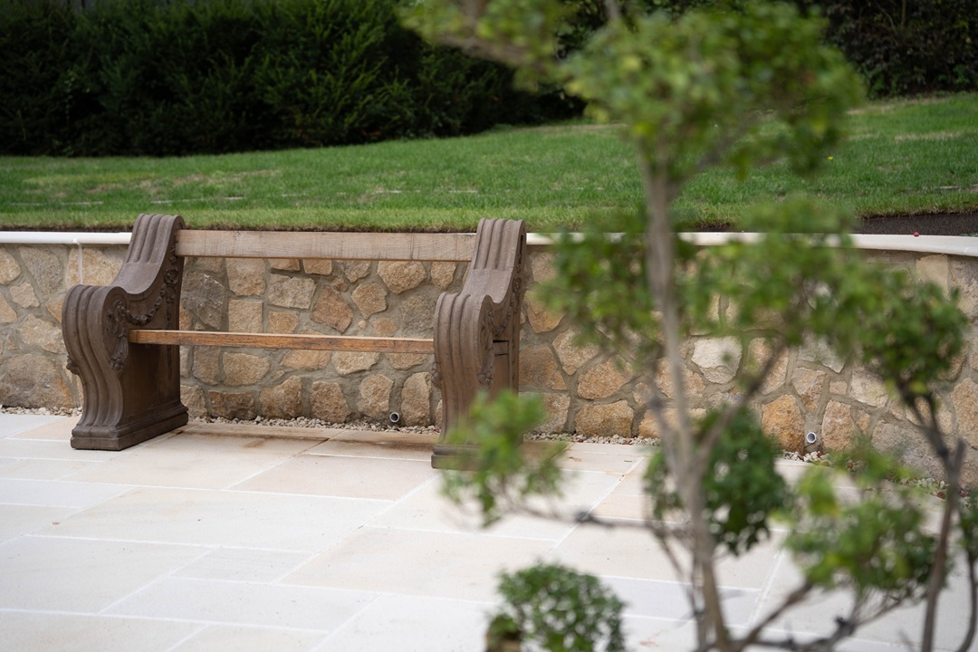 antique garden bench for sale by Doulton